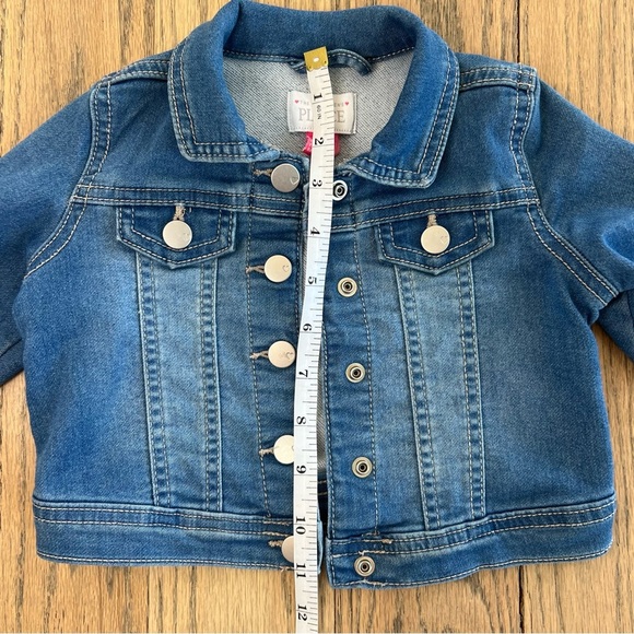 The Children’s Place Toddler Girls Denim Jacket Size 12-18 Months - Picture 5 of 10